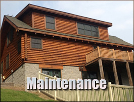  Goochland County, Virginia Log Home Maintenance