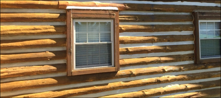 Log Home Whole Log Replacement  Maidens, Virginia